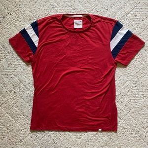Marine Layer Re-Spun Banks T-Shirt, Red, Medium